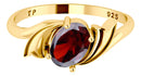 Anel Majestic Oval Dourado
