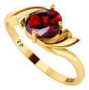 Anel Majestic Oval Dourado