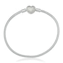 PULSEIRA PANDORA CORAÇÃO CRAVEJADO