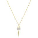 Colar Essenza Cadeado Chic